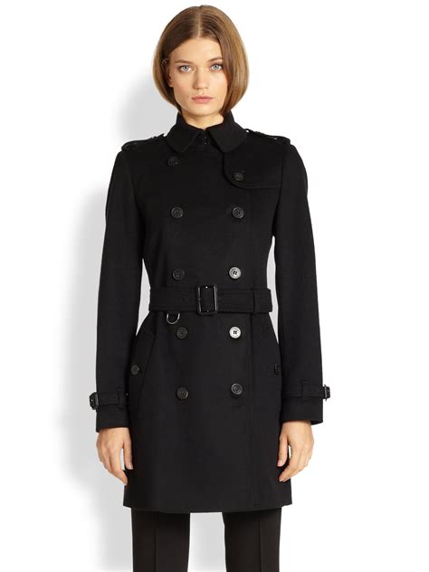 burberry wool coat wash|Burberry black wool coat women's.